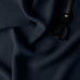 image of Hither Hexagonal Ottoman in Laidback Linen Midnight