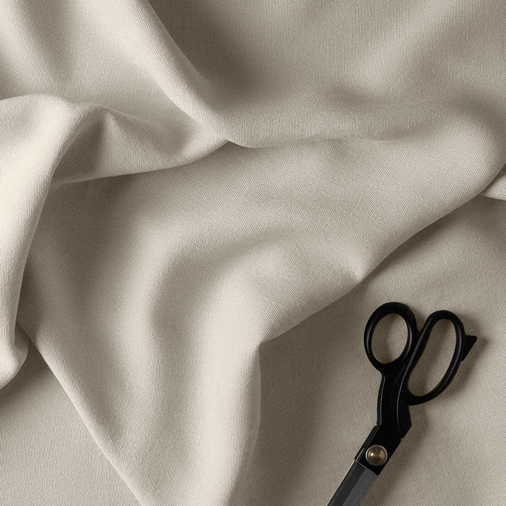  Hither Hexagonal Ottoman in Laidback Linen Dove - Nicola Harding 