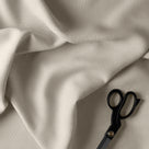 Hither Hexagonal Ottoman in Laidback Linen Dove - Nicola Harding