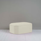 Hither Hexagonal Ottoman in Laidback Linen Dove - Nicola Harding