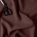 image of Hither Hexagonal Ottoman in Laidback Linen Damson