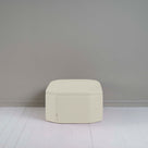 Hither Hexagonal Ottoman in Laidback Linen Dove - Nicola Harding