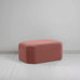 image of Hither Hexagonal Ottoman in Intelligent Velvet Damson