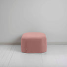 Hither Hexagonal Storage Ottoman in Intelligent Velvet Rose - Nicola Harding