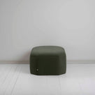 Hither Hexagonal Storage Ottoman in Intelligent Velvet Seaweed - Nicola Harding