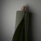 Hither Hexagonal Storage Ottoman in Intelligent Velvet Seaweed - Nicola Harding