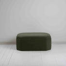 Hither Hexagonal Storage Ottoman in Intelligent Velvet Seaweed - Nicola Harding