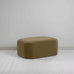 image of Hither Hexagonal Ottoman in Intelligent Velvet Sepia