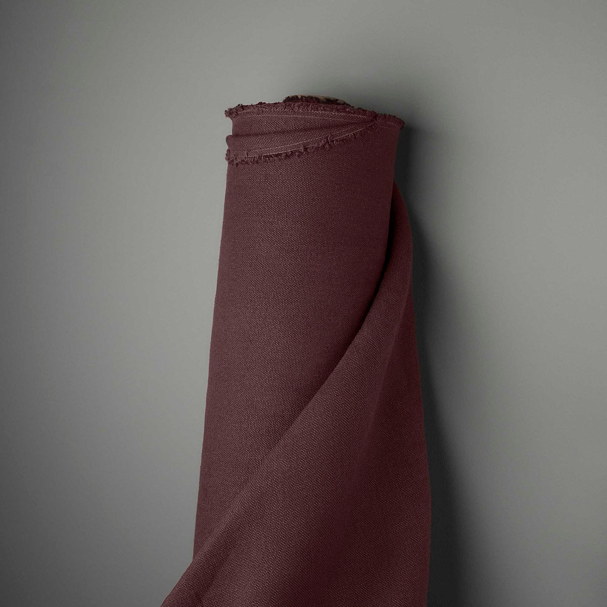 Laidback Linen in color Damson fabric roll