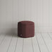 image of Thither Hexagonal Ottoman in Laidback Linen Damson