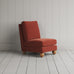 image of Perch Slipper Armchair in Intelligent Velvet Sienna