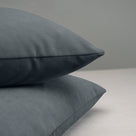 2 Rectangle Lollop Cushion in Grey(Mercury) Velvet On top of each other - NiX