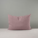 Front Side of Medium Rectangle Lollop Cushion in Purple(Heather) - By NiX