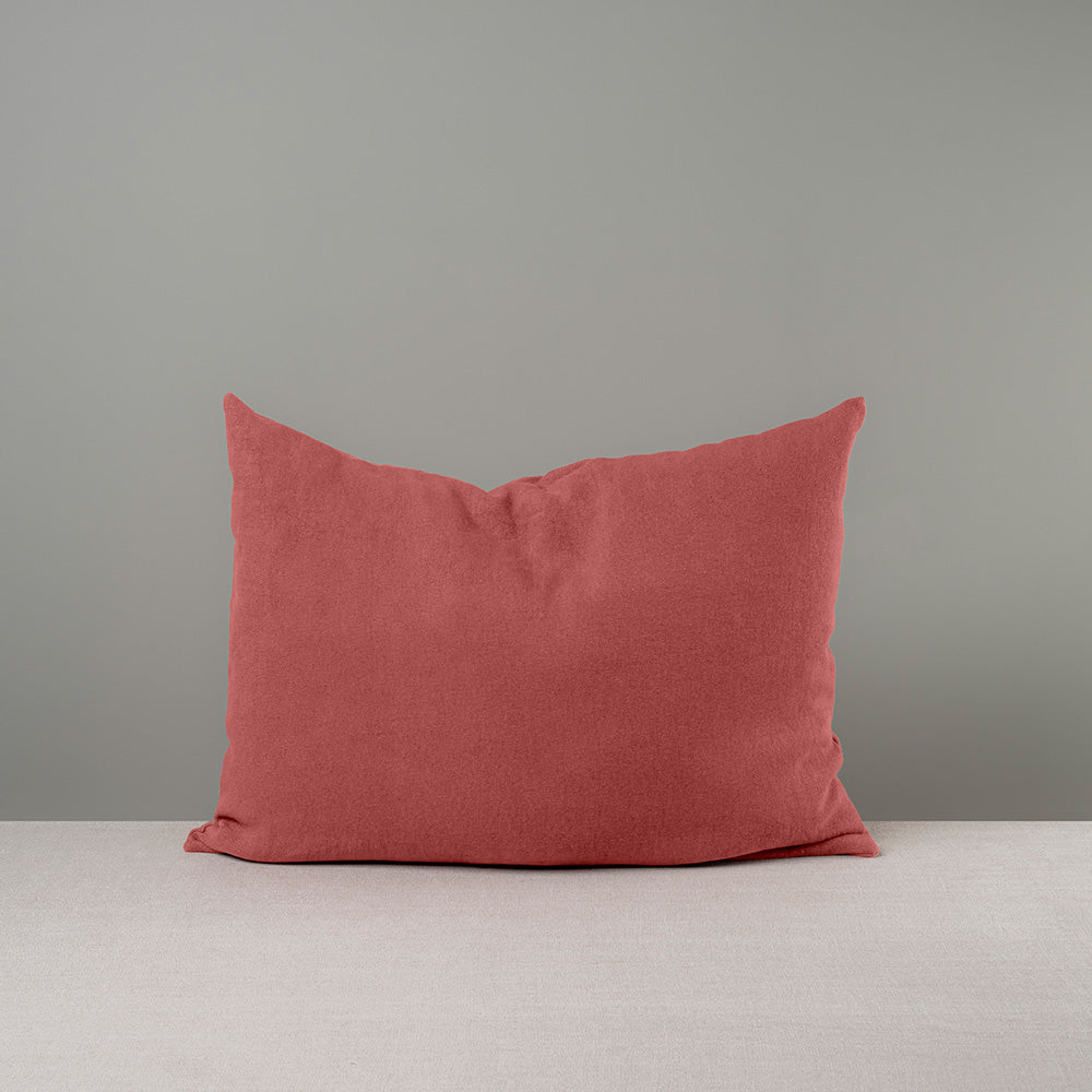  Front Side of Medium Rectangle Lollop Cushion in Red(Rouge) - NH & Co. 