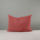 Front Side of Medium Rectangle Lollop Cushion in Red(Rouge) - NH & Co.