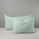 2 Different Sizes of Rectangle Lollop Cushion in Sky Blue Color - NiX By Nicola Harding & Co.