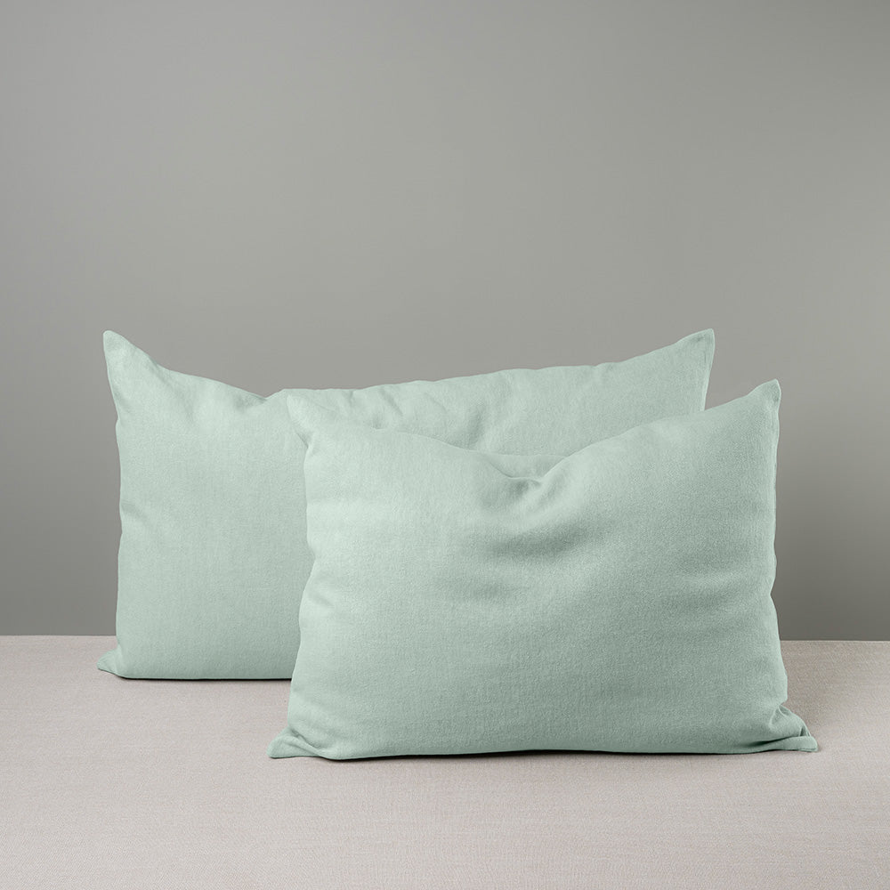  2 Different Sizes of Rectangle Lollop Cushion in Sky Blue Color - NiX By Nicola Harding & Co. 