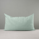 Front Side of Large Rectangle Lollop Cushion in Sky Blue Color - Nicola Harding & Co.