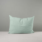 Front Side of Medium Rectangle Lollop Cushion in Sky Blue Color - NH & Co.