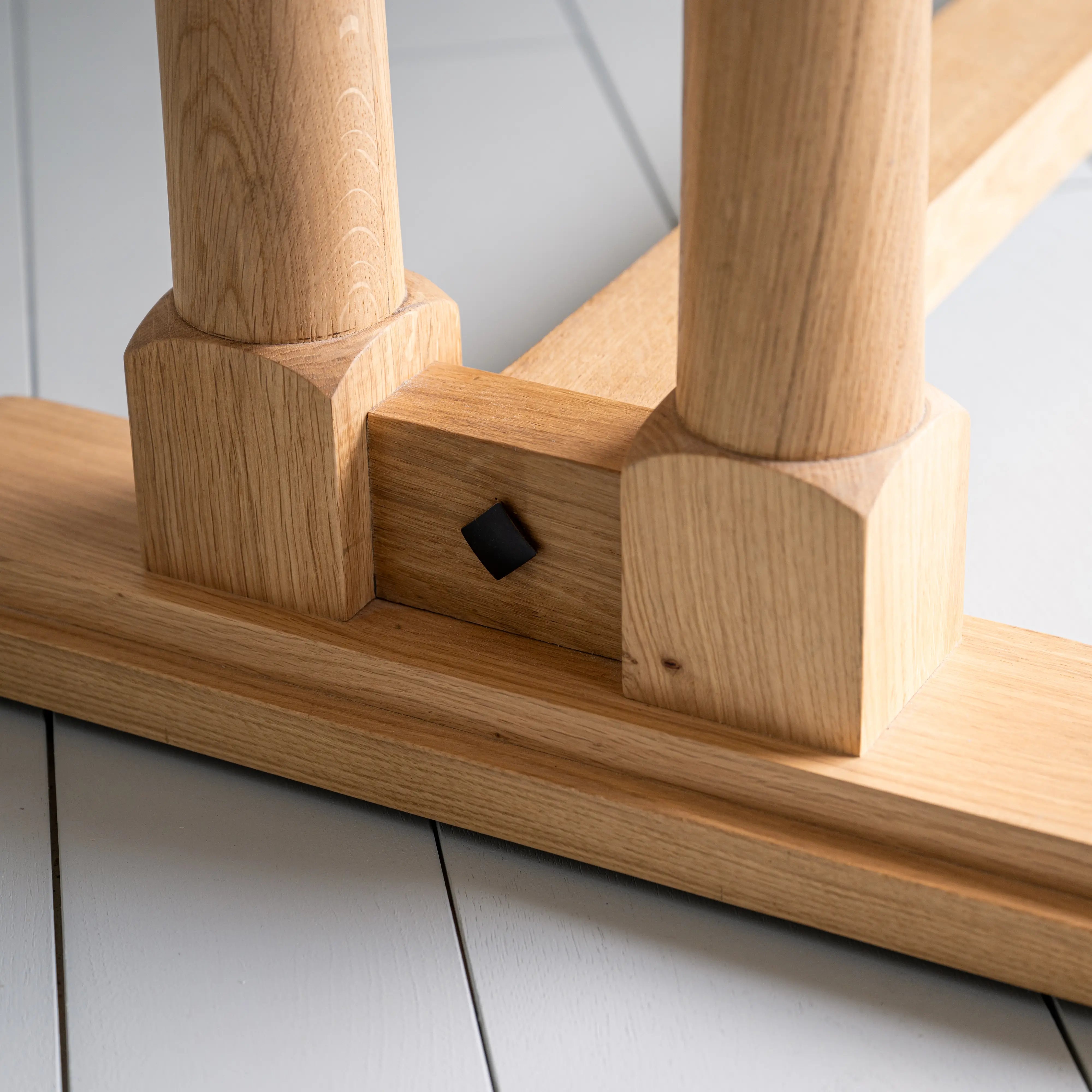  Foot Design of Tuck In Rectangular Dining Table 