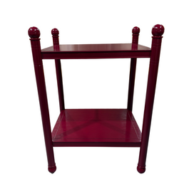 Pre-Loved Revive Side Table in Vinho Red