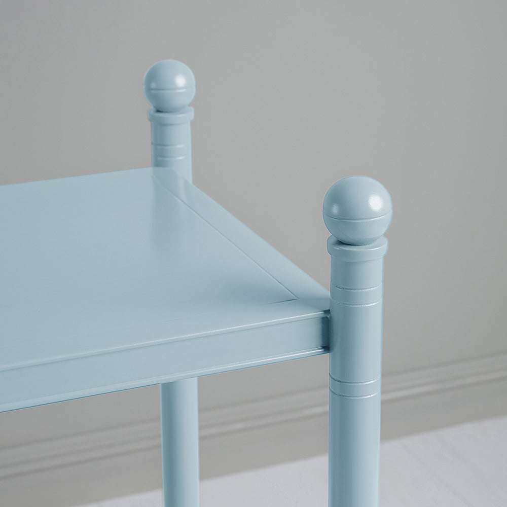 Design Closeup up Revive Light Blue Side Table - By NiX