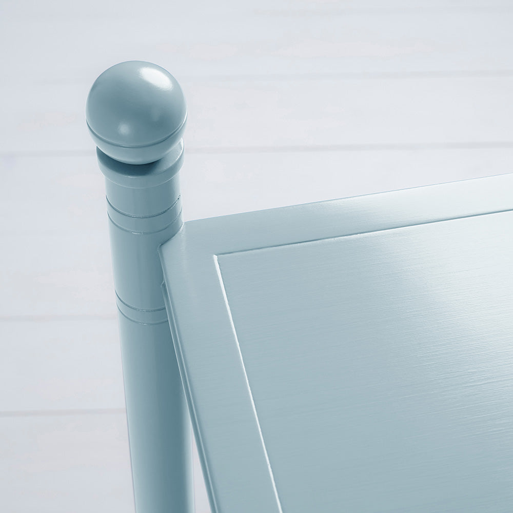  Leg Design Closeup of Revive Light Blue Side Table - NiX Studio 