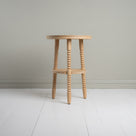 Spindle Side Table, Oiled Oak - By NiX Studio