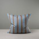 Front Side of Extra Large Square Cushion in Cotton, Blue - NiX