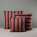 image of Square Kip Cushion in Regatta Cotton, Flame