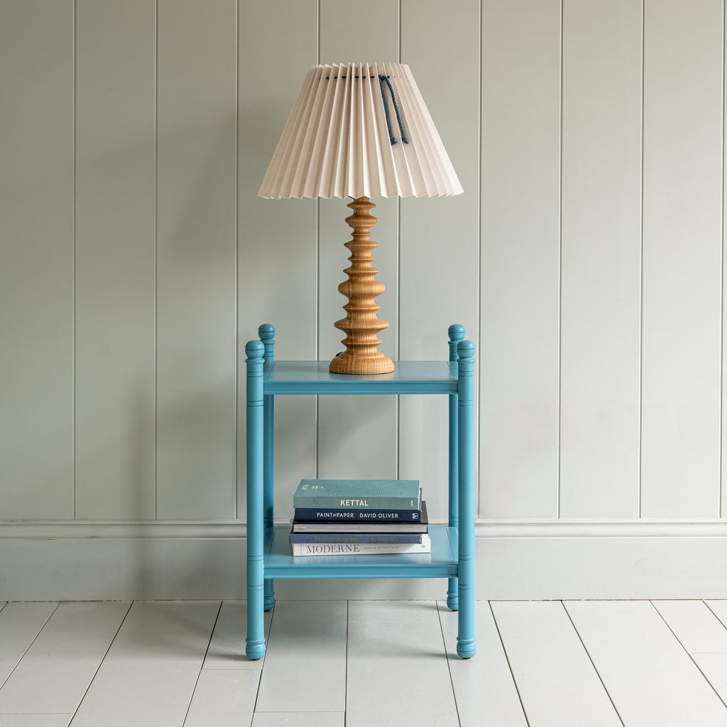  Good Turn Wooden Table Lamp Base in Natural Oak - By NiX 
