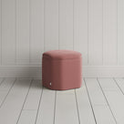 Thither Hexagonal Ottoman in Intelligent Velvet Rose - NiX