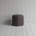 image of Thither Hexagonal Ottoman in Regatta Cotton, Charcoal