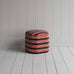 image of Thither Hexagonal Ottoman in Regatta Cotton, Flame