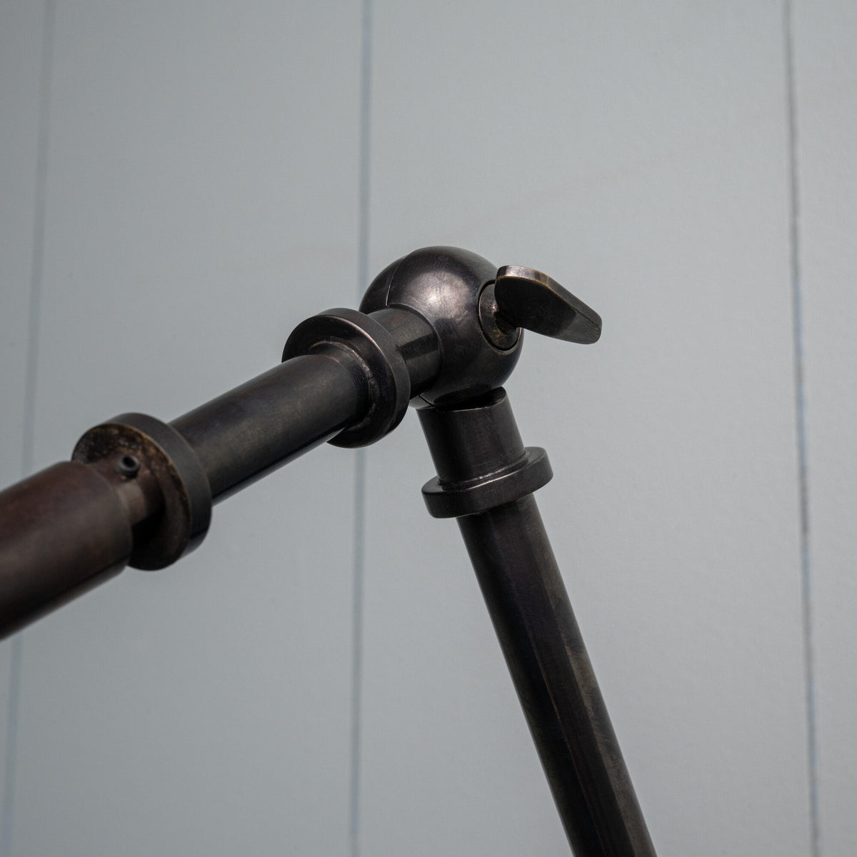 Limelight Waxed Brass Wall Light,  adjustment lever