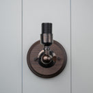 Brass Wall Light Without Lampshade - By NiX