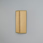  Stitch In Time Wall Light in Mustard with Antique Gold Trim, Side View - NiX 