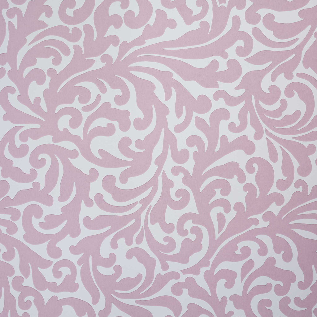 Filigree Wallpaper in Rose Pink - Nicola Harding 