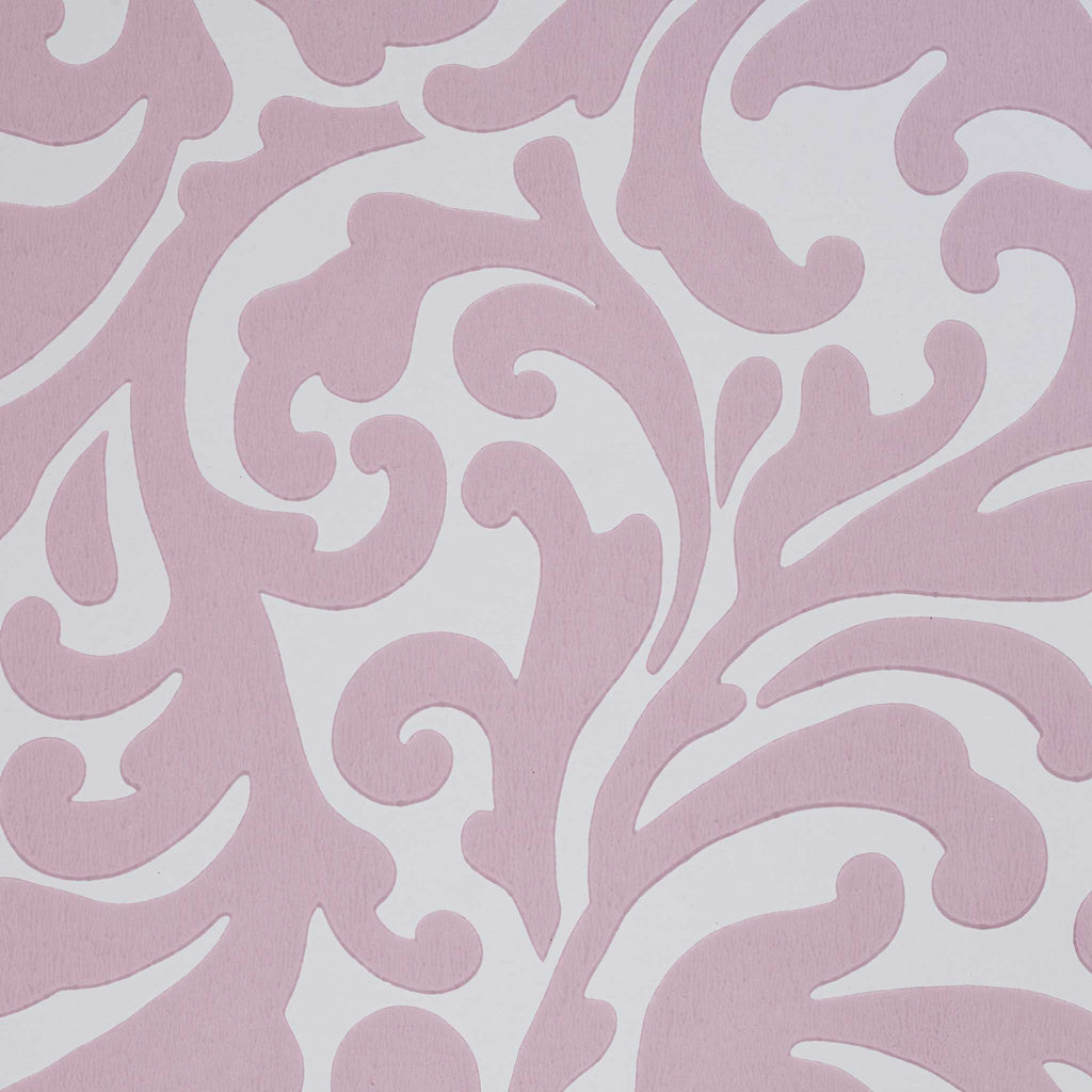  Design Closeup of Wallpaper in Rose Pink - Nicola Harding 
